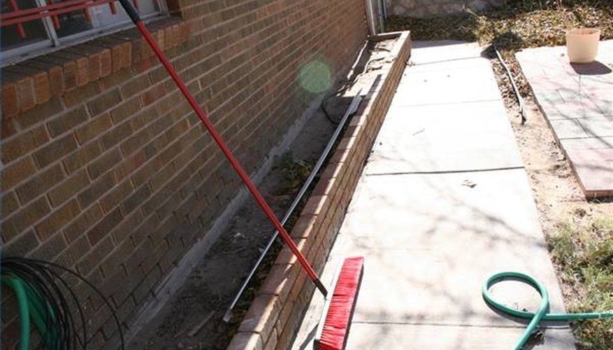 Scrub area thoroughly with washing soda solution. Scrub area thoroughly with washing soda solution.