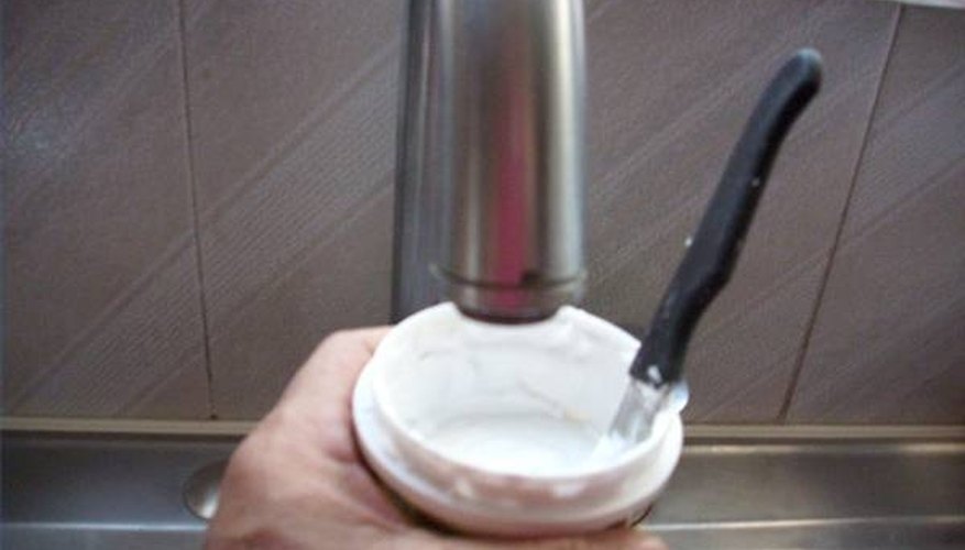 Create a thicker paste with washing soda and water for the tougher stains. Create a thicker paste with washing soda and water for the tougher stains.