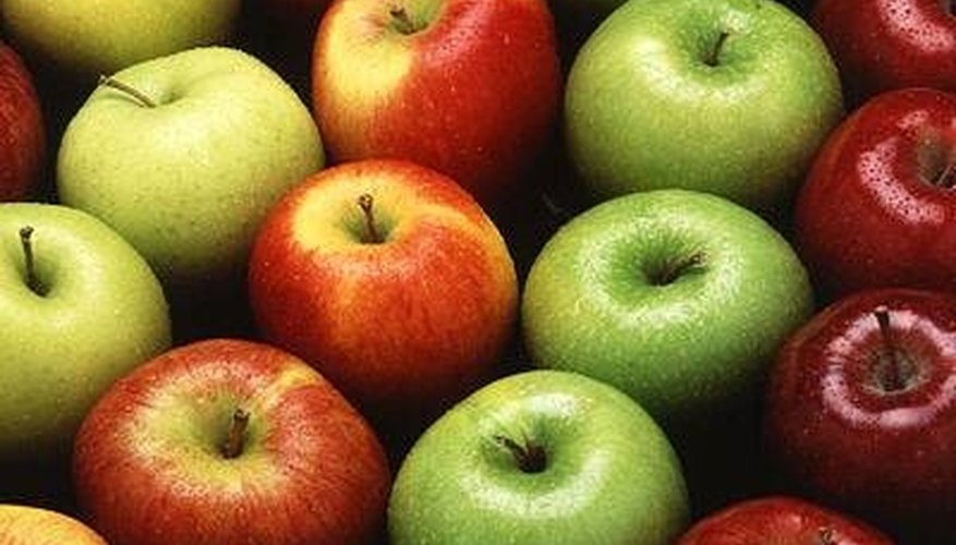 Apples make the perfect Halloween treat. Apples make the perfect Halloween treat.
