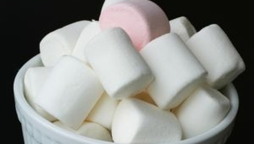Marshmallows. Marshmallows.