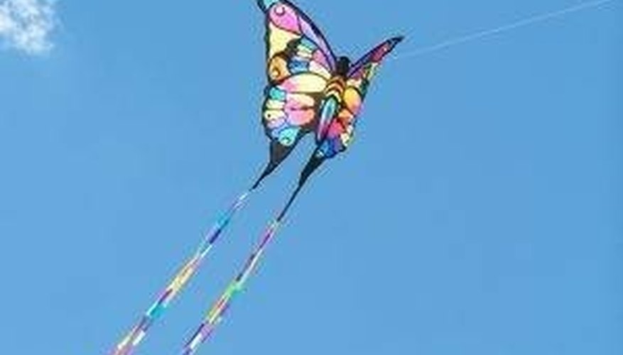 Butterfly kite soars. ( Joel Terrell) Butterfly kite soars. ( Joel Terrell)