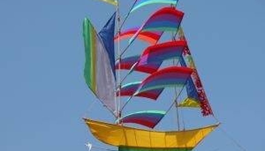 Kite as airship. (Silvia Cosimini) Kite as airship. (Silvia Cosimini)