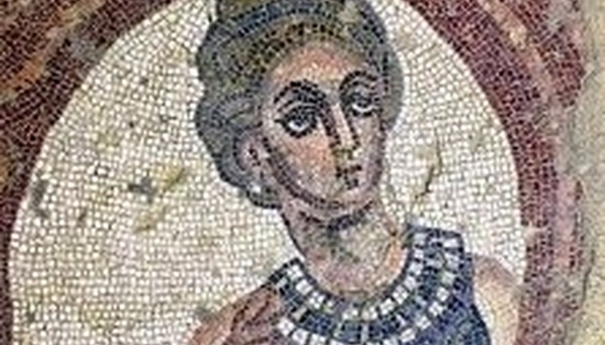 Characteristics of Roman Mosaics Characteristics of Roman Mosaics