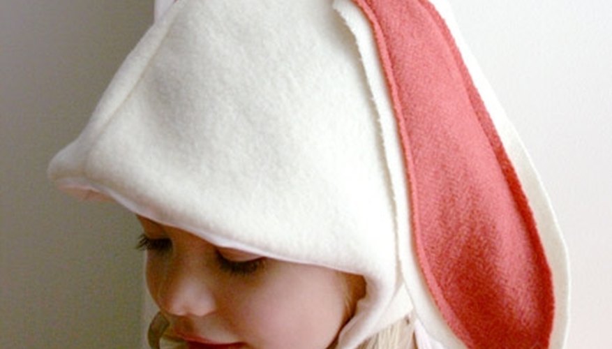 Bunny ears are easy to make, or may be purchased in most party supply stores. Bunny ears are easy to make, or may be purchased in most party supply stores.