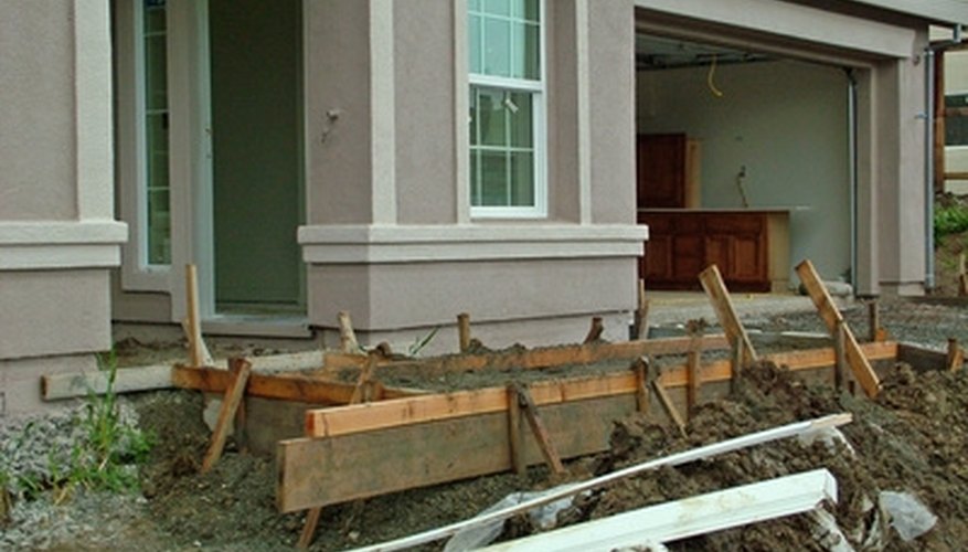 Use wood to build forms for your dam. Use wood to build forms for your dam.