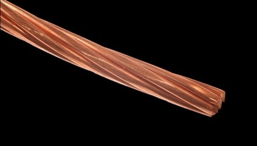 Copper must be extracted from ore before processing. Copper must be extracted from ore before processing.