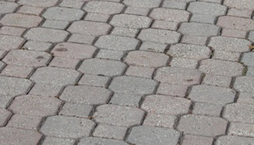 Laid well, interlocking stone pavers are attractive and durable Laid well, interlocking stone pavers are attractive and durable