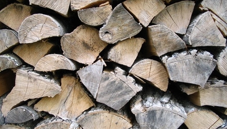 A log splitter can make firewood production easier. A log splitter can make firewood production easier.