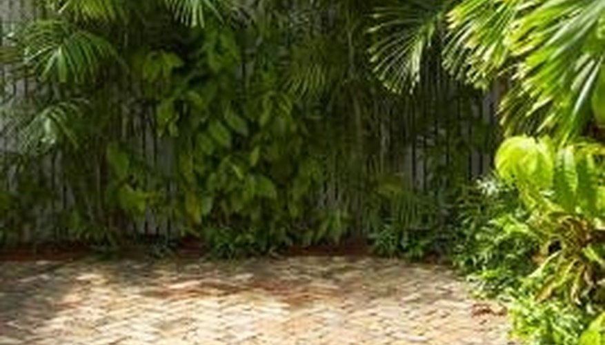 Mixing bricks and stones can create an interesting design. Mixing bricks and stones can create an interesting design.