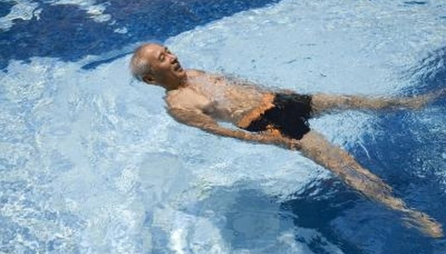 Enclosing a swimming pool prevents leaves from nearby trees reaching the water. Enclosing a swimming pool prevents leaves from nearby trees reaching the water.