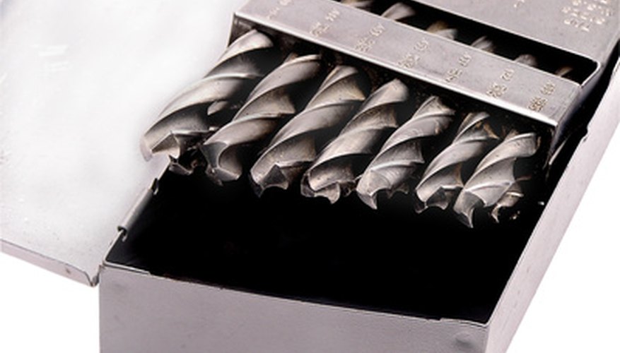 Set of twist drill bits Set of twist drill bits