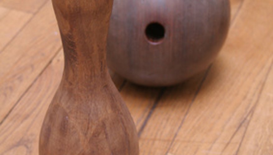 Turn old bowling balls and pins into crafted creations. Turn old bowling balls and pins into crafted creations.