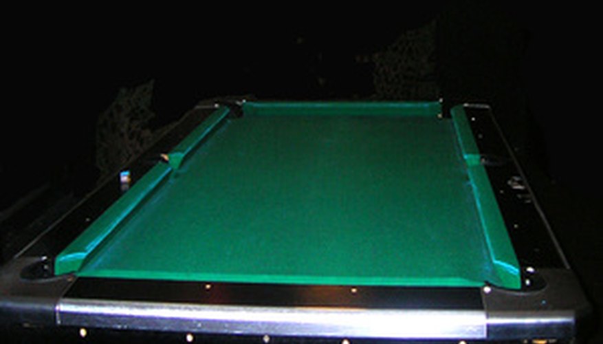 Average table size is 9 feet by 4 feet 6 inches Average table size is 9 feet by 4 feet 6 inches