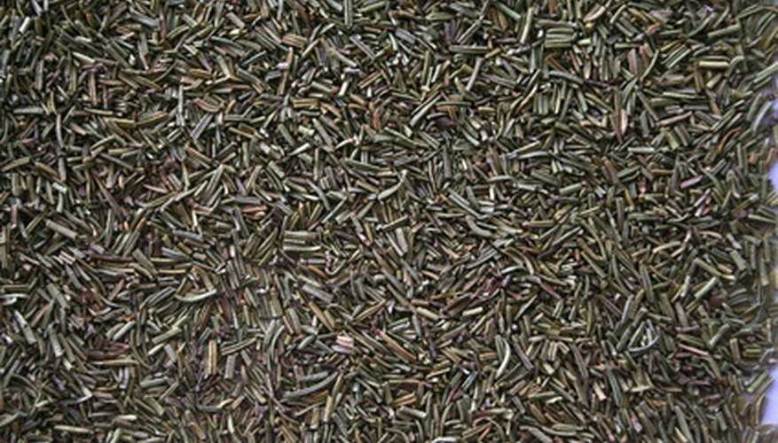 Rosemary deters insects from invading your garden. Rosemary deters insects from invading your garden.