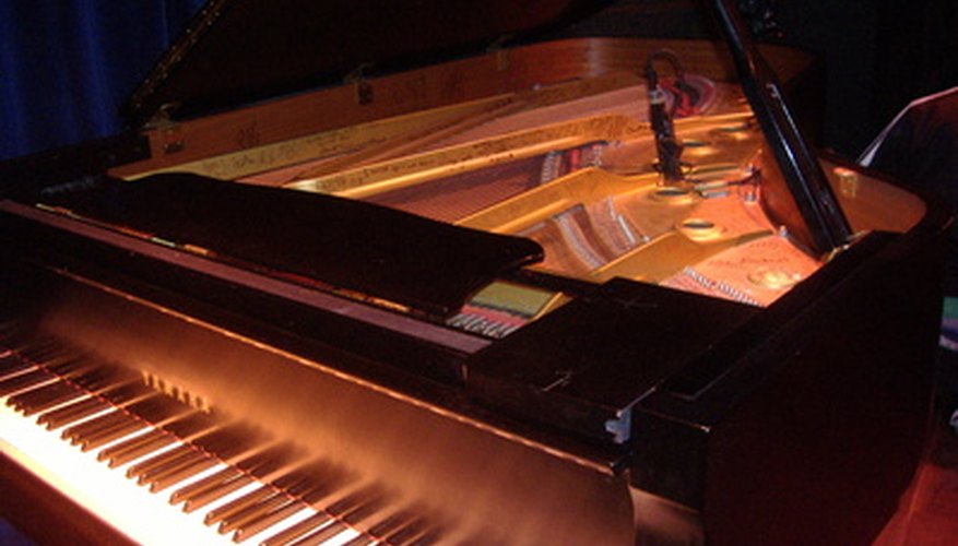 Photo Credit: Piano image by ColeyLou from <a href='http://www.fotolia.com'>Fotolia.com</a> Piano