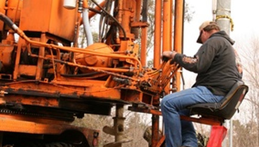 Soil investigations can involve large drilling rigs like this one, but not often. Soil investigations can involve large drilling rigs like this one, but not often.