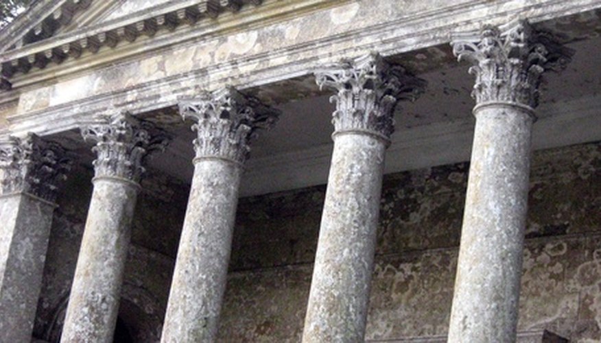 Roman columns were chiefly built as support structures. Roman columns were chiefly built as support structures.