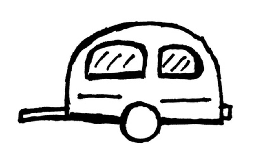 Photo Credit: wohnmobil image by Ewe Degiampietro from <a href='http://www.fotolia.com'>Fotolia.com</a> A pattern for a typical camper trailer
