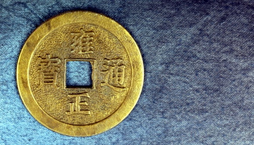 Oriental coins have specific characteristics. Oriental coins have specific characteristics.