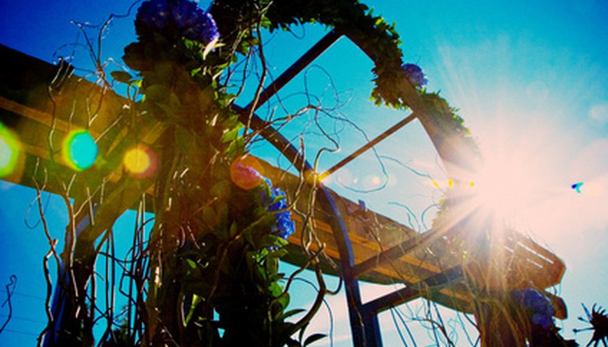 More than a decoration, a wedding arch can have religious significance. More than a decoration, a wedding arch can have religious significance.