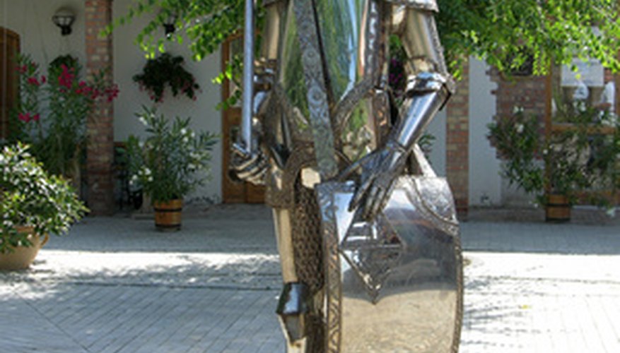 Metal sculptures are created with different materials based on the final form and use. Metal sculptures are created with different materials based on the final form and use.