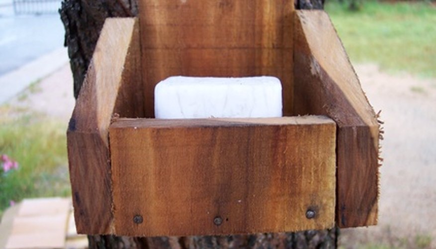 With tallow and lye you can make soap just like the pioneers. With tallow and lye you can make soap just like the pioneers.