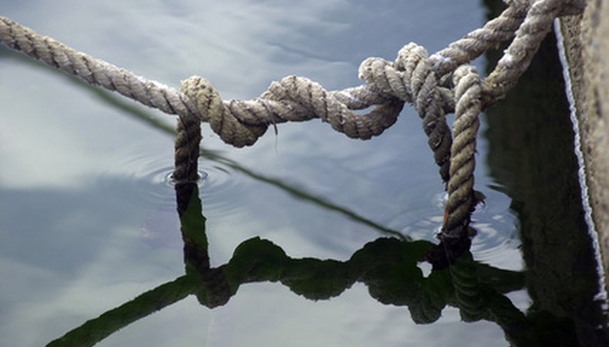 You can remove rope knots without cutting the rope. You can remove rope knots without cutting the rope.