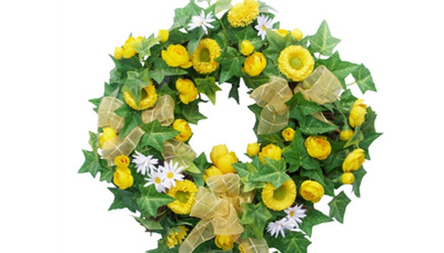 Grapevine wreaths add personality to home decor. Grapevine wreaths add personality to home decor.