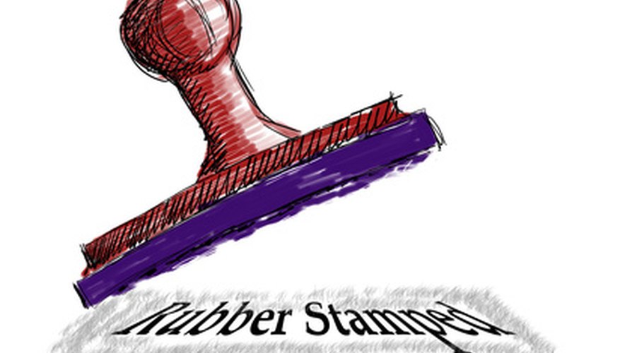 Rubber stamps can easily be personalized with photos. Rubber stamps can easily be personalized with photos.