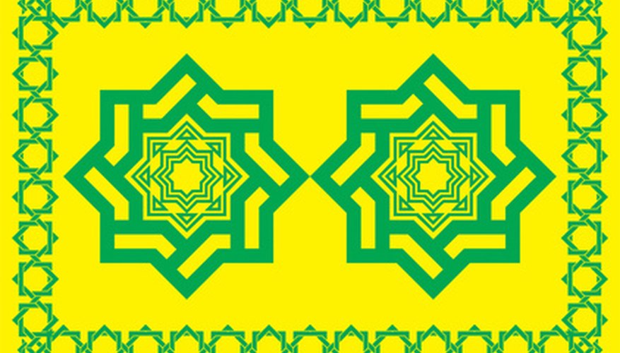 Kids can create crafts using arabesque designs. Kids can create crafts using arabesque designs.