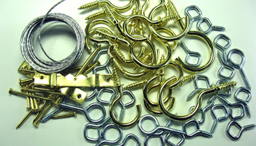 With the proper hardware, Gator Board hangs easily. With the proper hardware, Gator Board hangs easily.