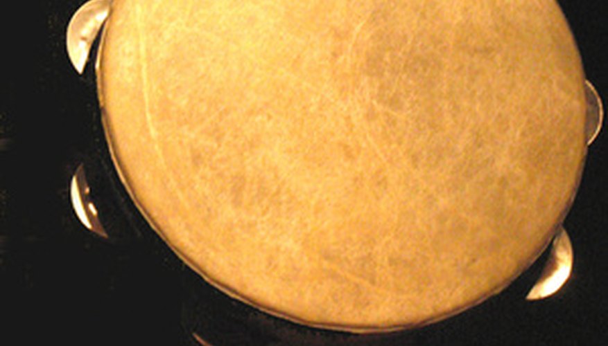 Photo Credit: tambourin 1 image by Nathalie P from <a href='http://www.fotolia.com'>Fotolia.com</a> A tambourine is a popular instrument in Calypso rhythm sections.