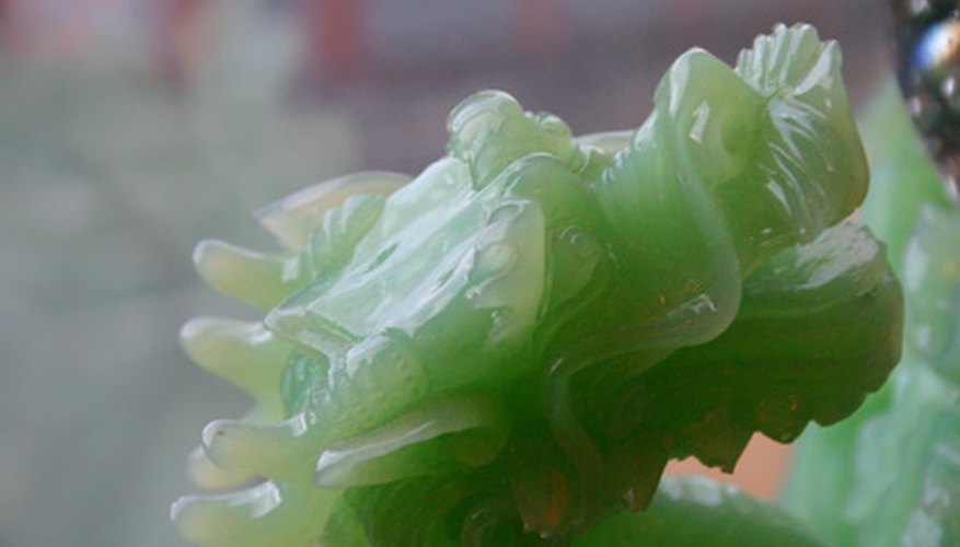 Jade is formed deep in the earth under extreme pressures. Jade is formed deep in the earth under extreme pressures.