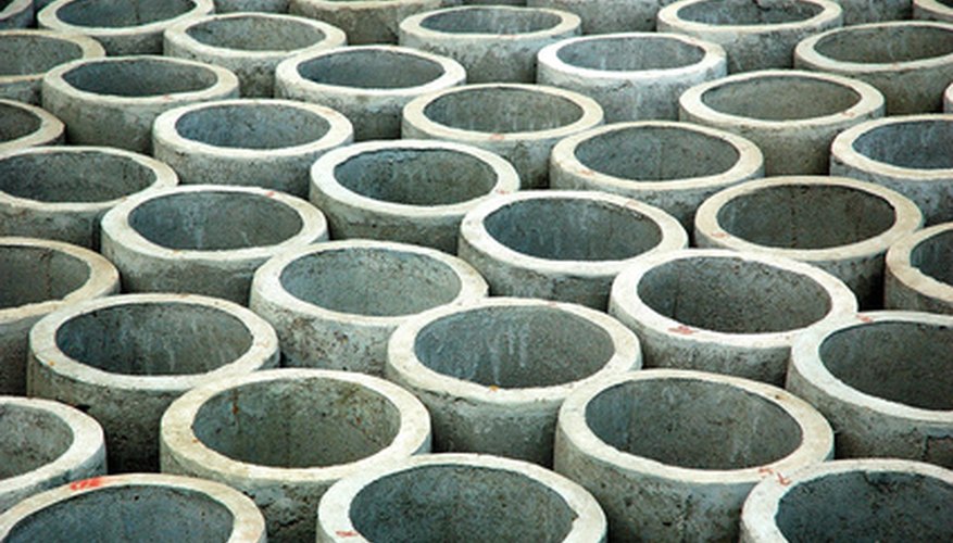 Reinforced concrete pipe is strong and versatile. Reinforced concrete pipe is strong and versatile.