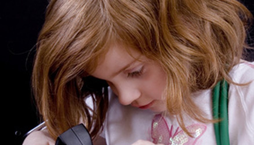 Photo Credit: playing doctor image by Lisa Eastman from <a href='http://www.fotolia.com'>Fotolia.com</a> Children love to pretend they are doctors.
