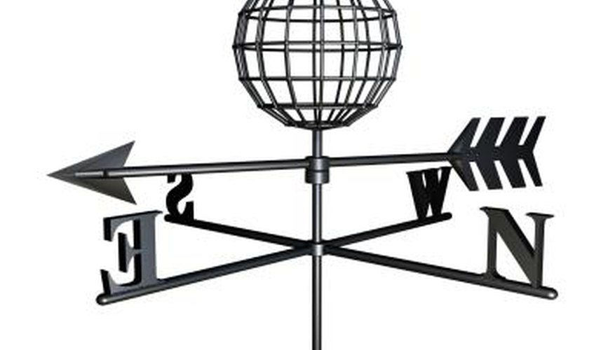 Photo Credit: Chad Baker/Photodisc/Getty Images Wind vane