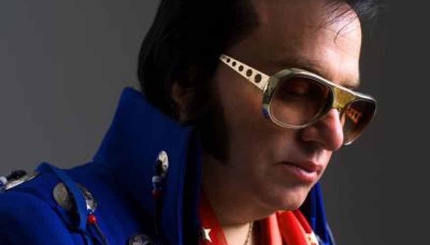 Elvis impersonator. Elvis impersonator.