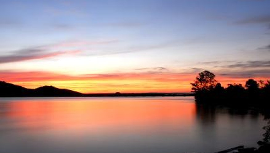 Photo Credit: Martin Tanner/iStock/Getty Images Sunset on the Arkansas river