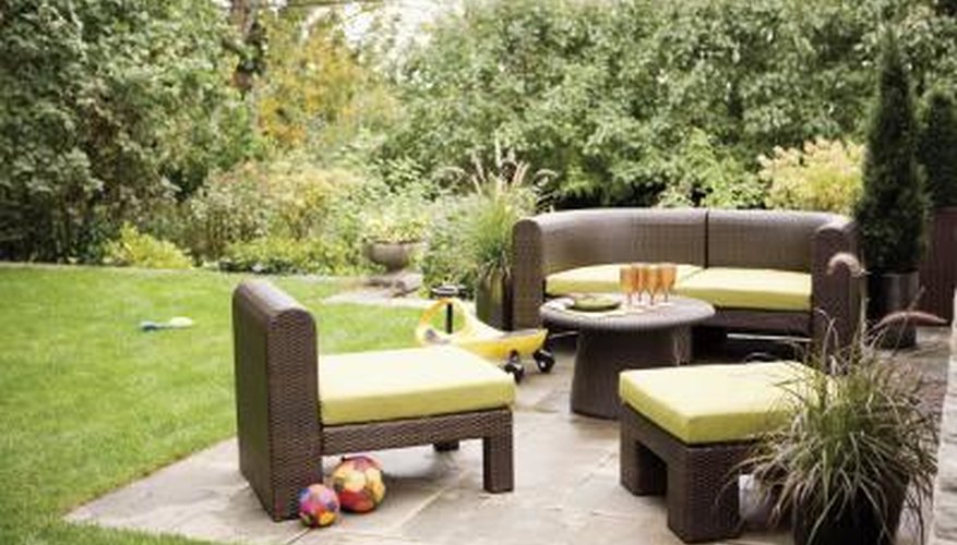 Laying out a perfect square for your patio is just one way to use your eighth grade geometry lessons. Laying out a perfect square for your patio is just one way to use your eighth grade geometry lessons.