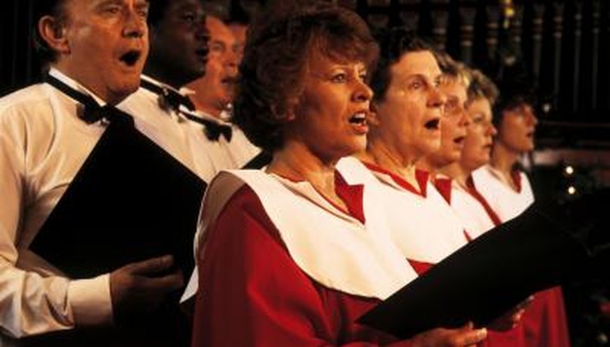 Photo Credit: Stockbyte/Stockbyte/Getty Images The choir