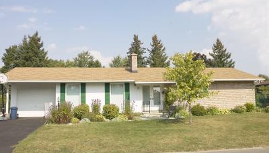 Low-growing shrubs are often grown to cover house foundations. Low-growing shrubs are often grown to cover house foundations.