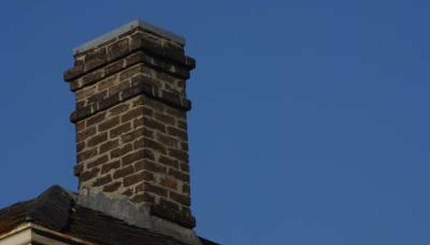 A chimney needs adequate base support to maintain its structure. A chimney needs adequate base support to maintain its structure.