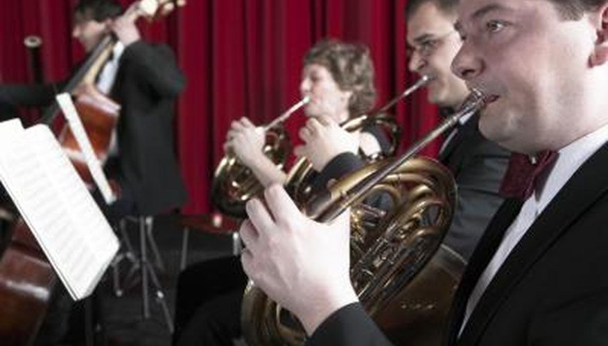 Photo Credit: Digital Vision./Digital Vision/Getty Images French horns