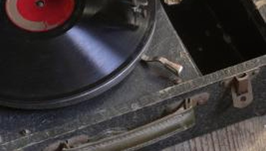Photo Credit: ron sumners/iStock/Getty Images Old turntable found in attic
