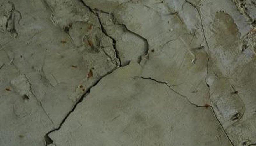 Incorrectly laid concrete slabs may crack under pressure. Incorrectly laid concrete slabs may crack under pressure.