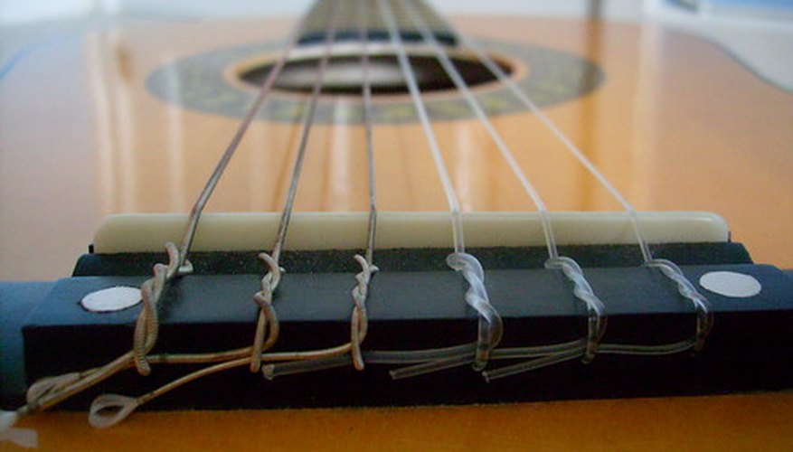 Classical guitar strings. Classical guitar strings.