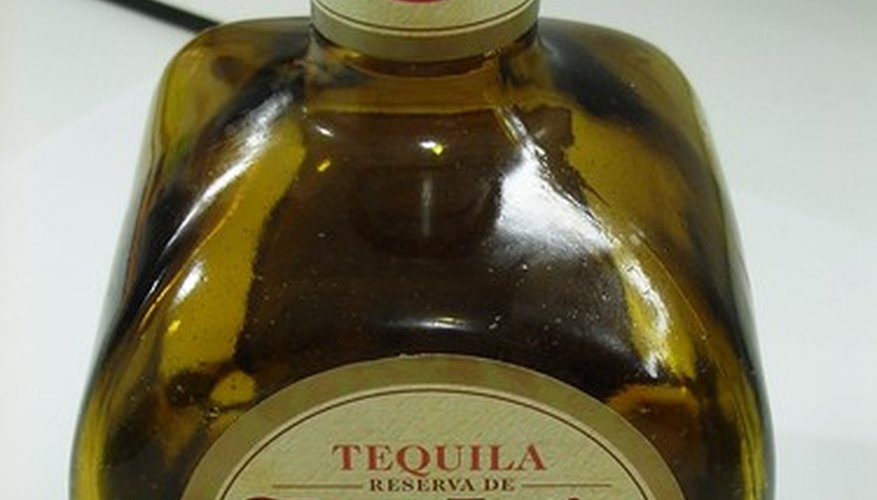 A bottle of tequila A bottle of tequila