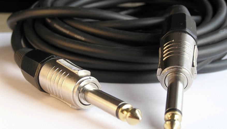 Connect the other two instrument cables to the kaossilator's outputs, then into the mixer. Connect the other two instrument cables to the kaossilator's outputs, then into the mixer.