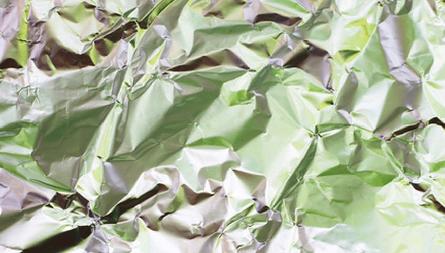 Aluminum foil may look like Mylar, but it is quite different. Aluminum foil may look like Mylar, but it is quite different.