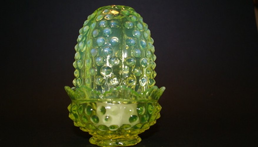Fenton opalescent glass has quality and style. Fenton opalescent glass has quality and style.